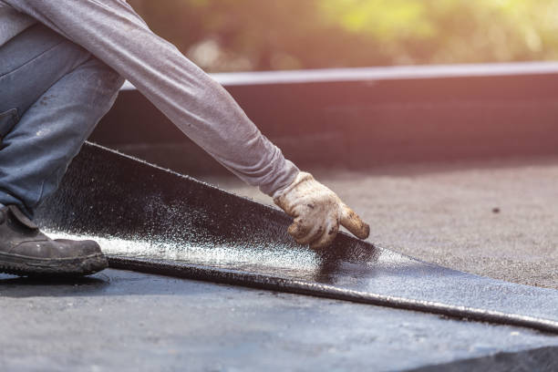 Professional Waterproofing technician working in West New York, NJ